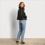 jp Sam Edelman 女性 ハイライズ野郎 90s パンツ オーシャンドライブ 4NFV0P1200 衣服 - Image 4
