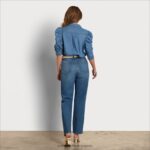 jp Sam Edelman 女性 ハイライズ野郎 90s パンツ スカイライン 4NFV0P1201 衣服 - Image 4