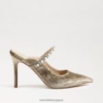 jp Sam Edelman 女性 ハイランドミュールポンプ キノコ 4NFV0P526 履物 - Image 2