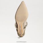 jp Sam Edelman 女性 ハイランドミュールポンプ キノコ 4NFV0P526 履物 - Image 6