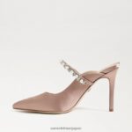 jp Sam Edelman 女性 ハイランドミュールポンプ ソフトプラリネ 4NFV0P523 履物 - Image 4