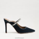 jp Sam Edelman 女性 ハイランドミュールポンプ ディープサファイア 4NFV0P524 履物 - Image 2