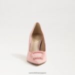 jp Sam Edelman 女性 ハリエット ビーズ ポインテッドトゥヒール コーラルピーチ 4NFV0P585 履物 - Image 3