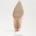 jp Sam Edelman 女性 ハリエット ビーズ ポインテッドトゥヒール コーラルピーチ 4NFV0P585 履物 - Image 6