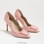 jp Sam Edelman 女性 ハリエット ビーズ ポインテッドトゥヒール コーラルピーチ 4NFV0P585 履物