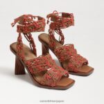 jp Sam Edelman 女性 ハーレーアンクルラップヒール クオイオ/サンズ 4NFV0P862 履物