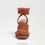 jp Sam Edelman 女性 ハーレーアンクルラップヒール クオイオ/サンズ 4NFV0P862 履物 - Image 3