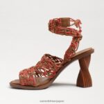 jp Sam Edelman 女性 ハーレーアンクルラップヒール クオイオ/サンズ 4NFV0P862 履物 - Image 4
