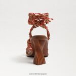 jp Sam Edelman 女性 ハーレーアンクルラップヒール クオイオ/サンズ 4NFV0P862 履物 - Image 5