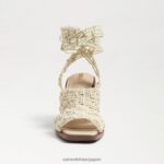 jp Sam Edelman 女性 ハーレーアンクルラップヒール 自然 4NFV0P861 履物 - Image 3