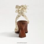 jp Sam Edelman 女性 ハーレーアンクルラップヒール 自然 4NFV0P861 履物 - Image 5
