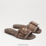 jp Sam Edelman 女性 バンビ スライドサンダル コーヒー 4NFV0P66 履物