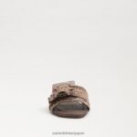 jp Sam Edelman 女性 バンビ スライドサンダル コーヒー 4NFV0P66 履物 - Image 3