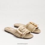 jp Sam Edelman 女性 バンビ スライドサンダル 自然 4NFV0P67 履物