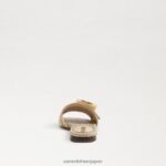 jp Sam Edelman 女性 バンビ スライドサンダル 自然 4NFV0P67 履物 - Image 5