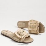 jp Sam Edelman 女性 バンビ スライドサンダル 自然 4NFV0P67 履物 - Image 7