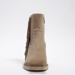 jp Sam Edelman 女性 バーニー フリンジ ブーティ シダーウッドスエード 4NFV0P732 履物 - Image 3
