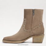 jp Sam Edelman 女性 バーニー フリンジ ブーティ シダーウッドスエード 4NFV0P732 履物 - Image 4