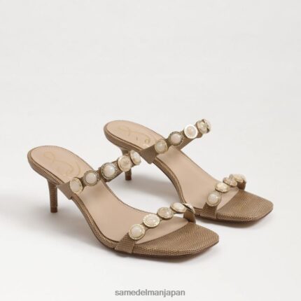 jp Sam Edelman 女性 パルマ キトゥン ヒール ミュール チャイクリーム 4NFV0P492 履物