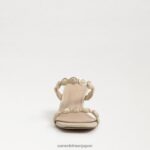 jp Sam Edelman 女性 パルマ キトゥン ヒール ミュール バナナクリーム 4NFV0P493 履物 - Image 3