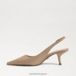 jp Sam Edelman 女性 ビアンカ スリングバック ポンプ ベージュ 4NFV0P91 履物 - Image 4