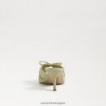 jp Sam Edelman 女性 ピア ストラップヒール アイスライム 4NFV0P600 履物 - Image 5