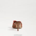 jp Sam Edelman 女性 ピア ストラップヒール オレンジ色のポピー 4NFV0P599 履物 - Image 5
