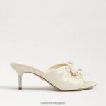 jp Sam Edelman 女性 ピア ストラップヒール パールアイボリー 4NFV0P598 履物 - Image 2