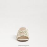 jp Sam Edelman 女性 ピア ストラップヒール パールアイボリー 4NFV0P598 履物 - Image 3