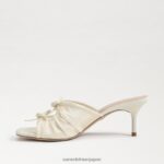 jp Sam Edelman 女性 ピア ストラップヒール パールアイボリー 4NFV0P598 履物 - Image 4