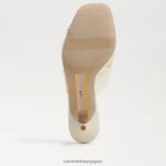jp Sam Edelman 女性 ピア ストラップヒール パールアイボリー 4NFV0P598 履物 - Image 6