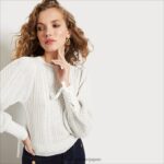 jp Sam Edelman 女性 ファイエットセーター クチナシコート 4NFV0P1297 衣服 - Image 3