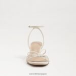 jp Sam Edelman 女性 フィリッパ キトゥン ヒール モダンなアイボリー 4NFV0P177 履物 - Image 3