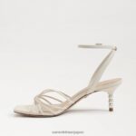 jp Sam Edelman 女性 フィリッパ キトゥン ヒール モダンなアイボリー 4NFV0P177 履物 - Image 4