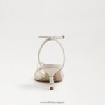jp Sam Edelman 女性 フィリッパ キトゥン ヒール モダンなアイボリー 4NFV0P177 履物 - Image 5