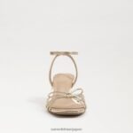 jp Sam Edelman 女性 フィリッパ キトゥン ヒール 金箔 4NFV0P178 履物 - Image 3