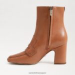 jp Sam Edelman 女性 フェナ アンクルブーティ サドル 4NFV0P854 履物 - Image 4