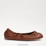 jp Sam Edelman 女性 フェリシア バレエ フラット サドルレザー 4NFV0P123 履物 - Image 2