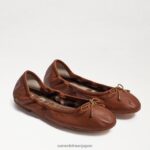 jp Sam Edelman 女性 フェリシア バレエ フラット サドルレザー 4NFV0P123 履物