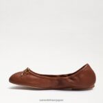 jp Sam Edelman 女性 フェリシア バレエ フラット サドルレザー 4NFV0P123 履物 - Image 4