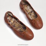 jp Sam Edelman 女性 フェリシア バレエ フラット サドルレザー 4NFV0P123 履物 - Image 7