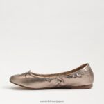 jp Sam Edelman 女性 フェリシア バレエ フラット ピューター 4NFV0P128 履物 - Image 4
