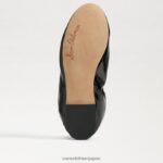 jp Sam Edelman 女性 フェリシア バレエ フラット ブラックパテント 4NFV0P131 履物 - Image 6