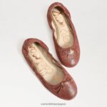 jp Sam Edelman 女性 フェリシア バレエ フラット ラストピンク 4NFV0P130 履物 - Image 7