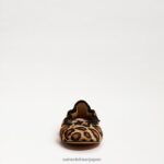 jp Sam Edelman 女性 フェリシア バレエ フラット 新しい黄褐色のヒョウ 4NFV0P124 履物 - Image 3