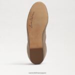 jp Sam Edelman 女性 フェリシア バレエ フラット 柔らかいベージュの革 4NFV0P125 履物 - Image 6