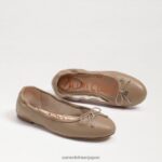 jp Sam Edelman 女性 フェリシア バレエ フラット 柔らかいベージュの革 4NFV0P125 履物 - Image 7