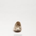 jp Sam Edelman 女性 フェリシア バレエ フラット 金箔革 4NFV0P129 履物 - Image 3