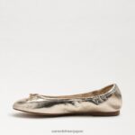 jp Sam Edelman 女性 フェリシア バレエ フラット 金箔革 4NFV0P129 履物 - Image 4