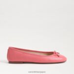 jp Sam Edelman 女性 フェリシア リュクス バレエ フラット カリプソコーラル 4NFV0P291 履物 - Image 2